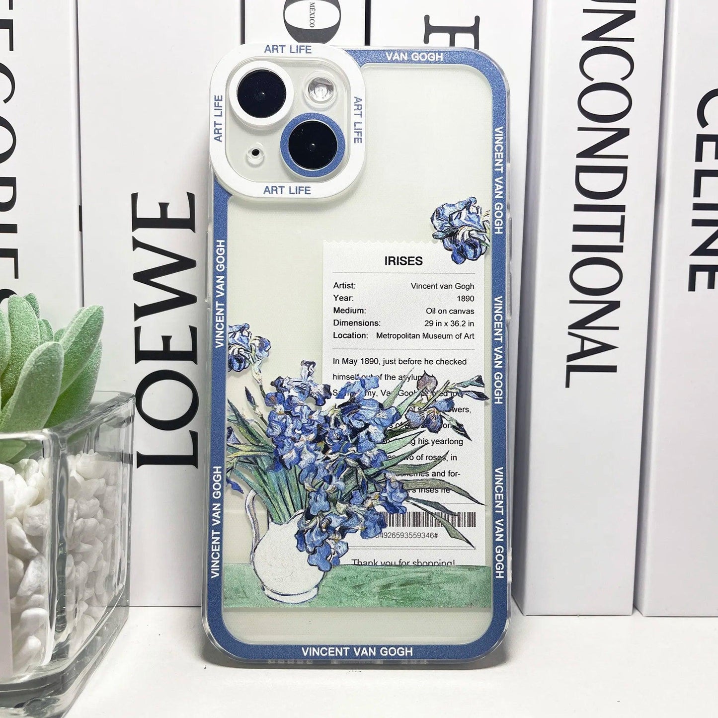 Van Gogh Sunflowers The Starry Night Art Aesthetic Phone Case For iPhone - IDefend