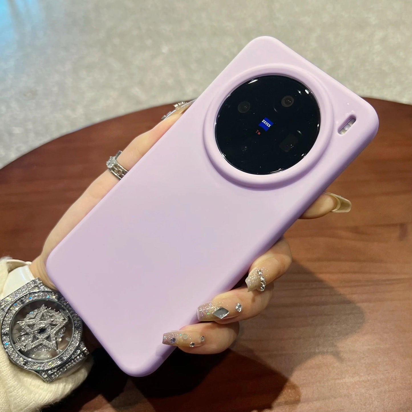 Slim Soft Liquid Silicone Case For VIVO X200 - IDefend