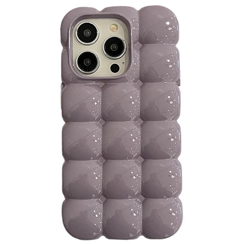 Cute Stylish Bread Chocolate Block 3D Phone Case For iPhone - IDefend
