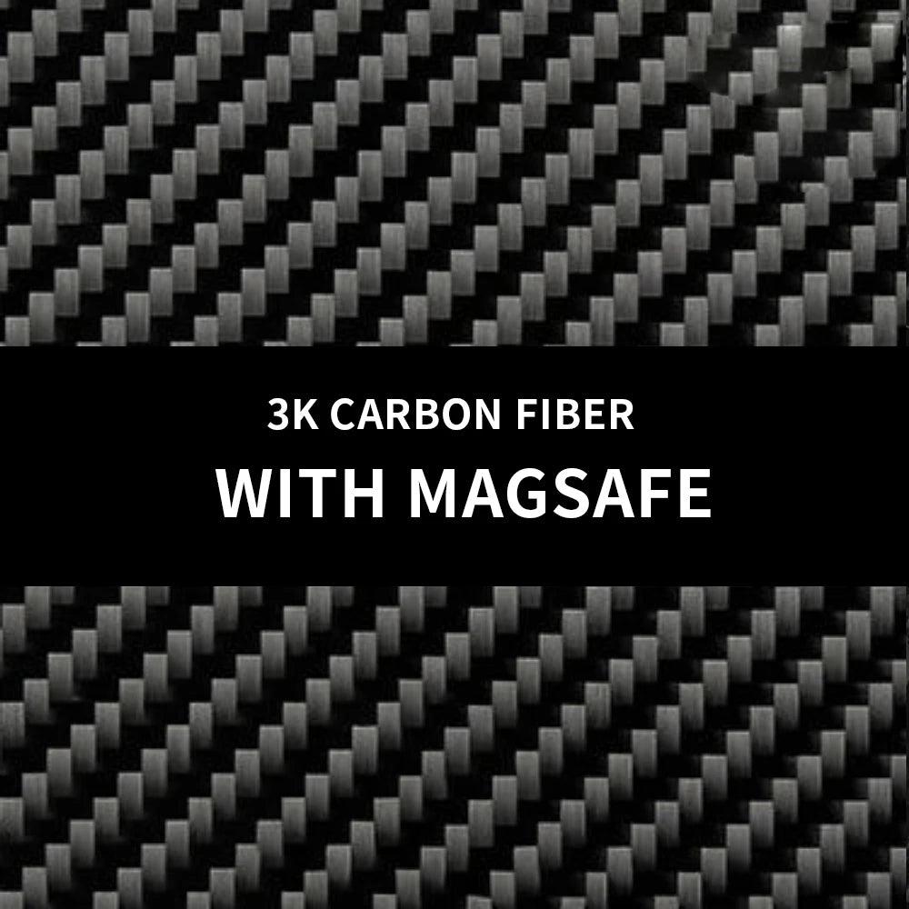 Magsafe Forged Carbon Fiber TPU Phone Case for iPhone 16 series - IDefend