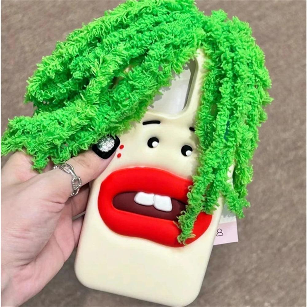 Funny Cartoon Vegetable Cabbage Phone Case For iPhone - IDefend