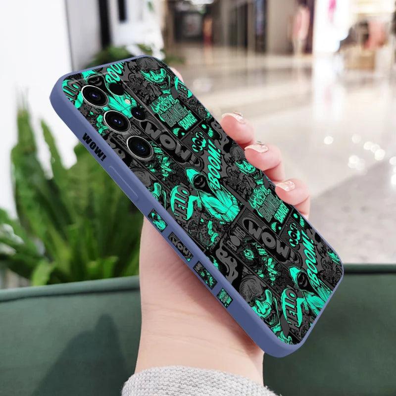 Blackened Clown Phone Case For Samsung - IDefend