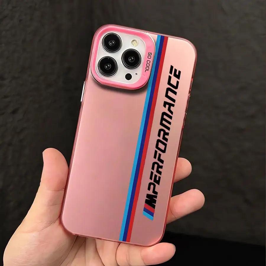 Sports Power-W Car Logo Cover Phone Case for iPhone - IDefend