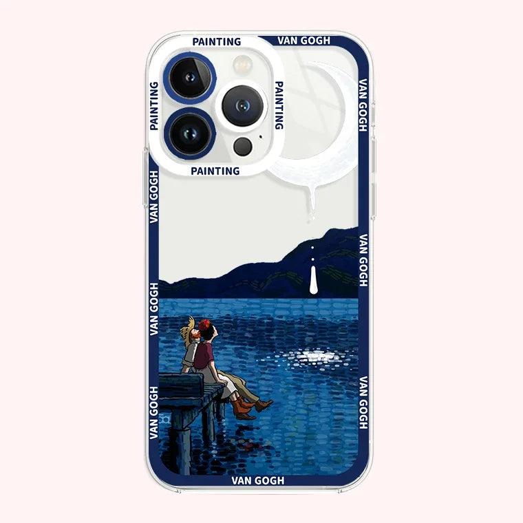 Creative oil painting Phone case For iphone - IDefend