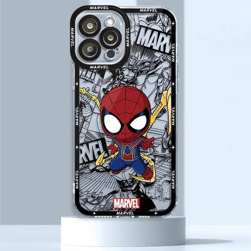 M-Marvel Venom Spider-Man Phone Casing For VIVO V40 Y27 V30E Y28 Y36 Y16 Y76 Y30 V29E Y21 Y33S Y22S V27 Y20 Y15S Y75 Case