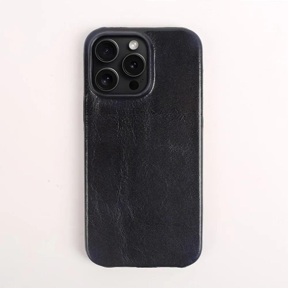 Business Genuine Leather Case for iPhone 2 - IDefend