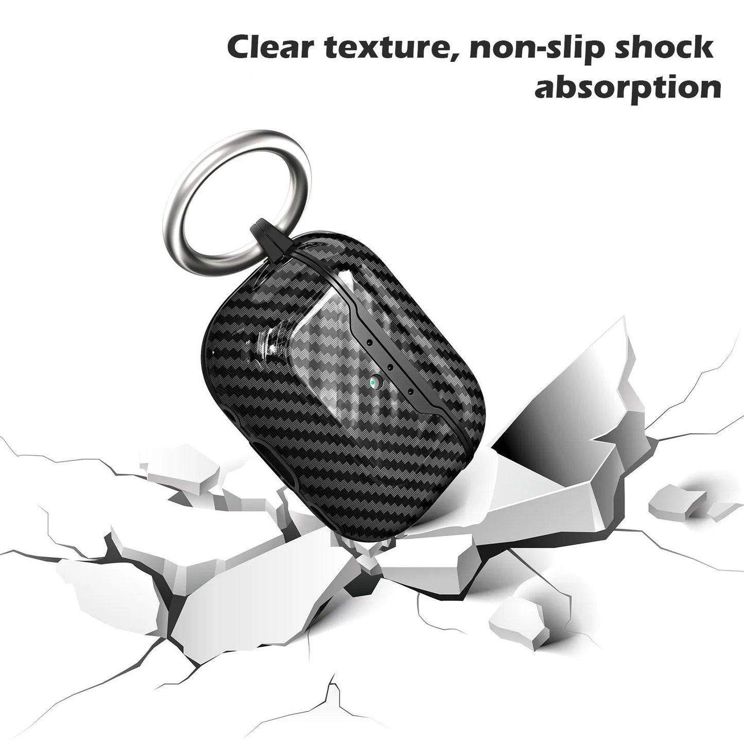Carbon Fiber Case For Apple AirPods - IDefend