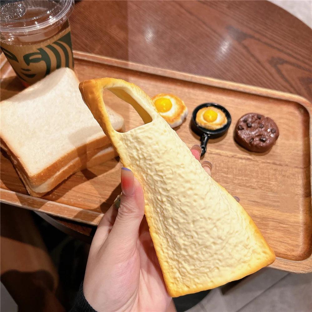 Delicious 3D Toast Bread Phone Case for iPhone - IDefend