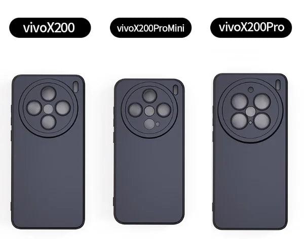 Black Matte Soft TPU Camera Protection Case Cover for VIVO - IDefend