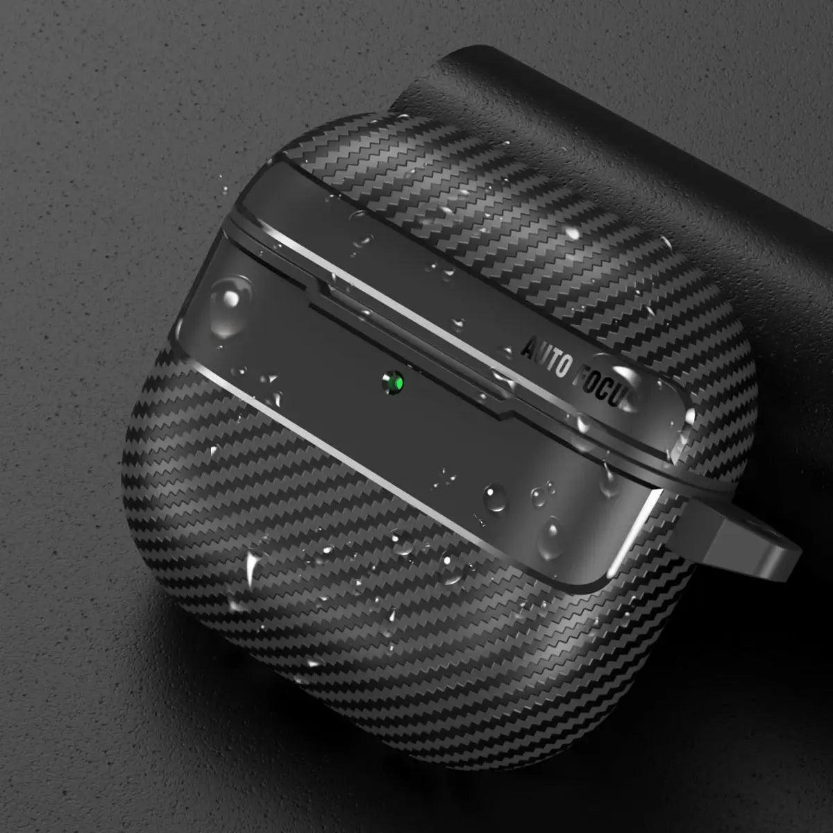 Carbon fiber earphone case for apple airpods 4th gen - IDefend