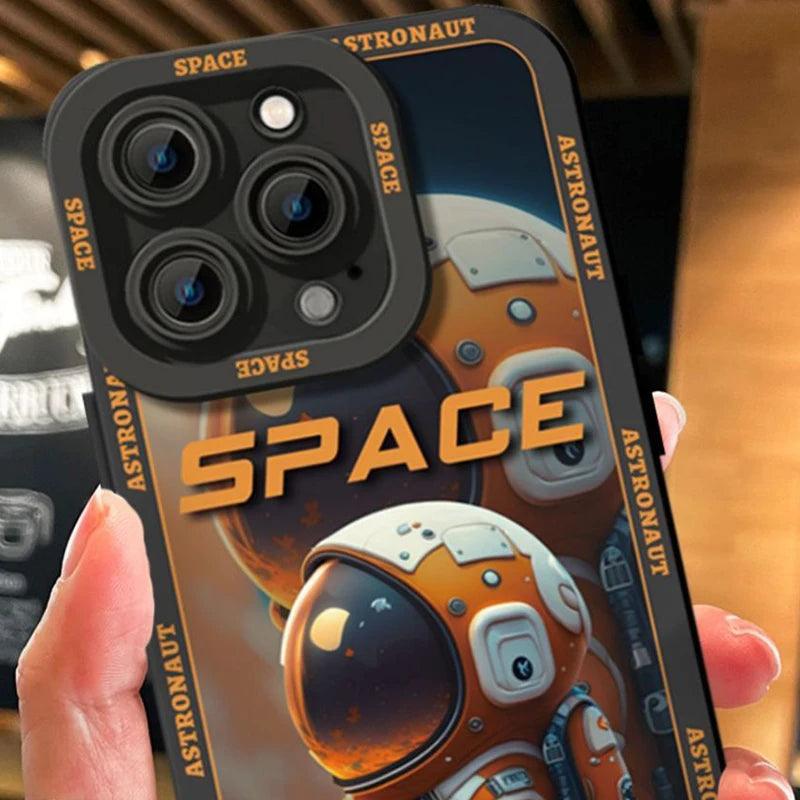 Astronauts Phone Case For iPhone - IDefend