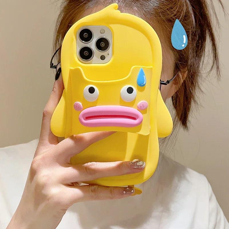 Fun Big Mouth Frog Shoes 3D Protective Case Suitable For iPhone - IDefend