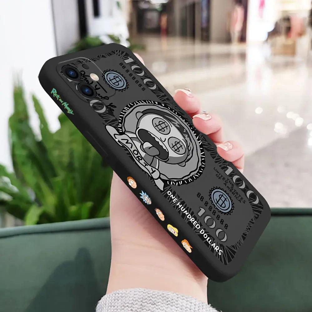 Funny Cartoon Rick and Morti Phone Case For iPhone - IDefend