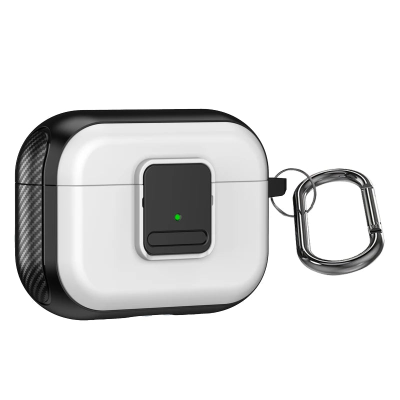 Case For Airpods Pro 2 Shockproof Case For Airpods 3 2 1 Case TPU+PC+ Magnetic Switch Headphone Case Accessories Plus Keychain
