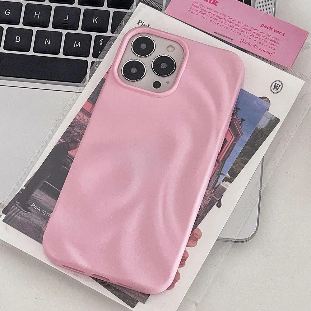 Matte Wrinkle Irregular Case for iPhone 0.1 - IDefend