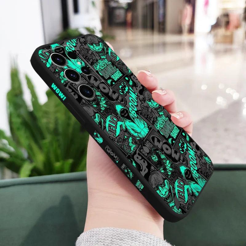 Blackened Clown Phone Case For Samsung 0.1 - IDefend