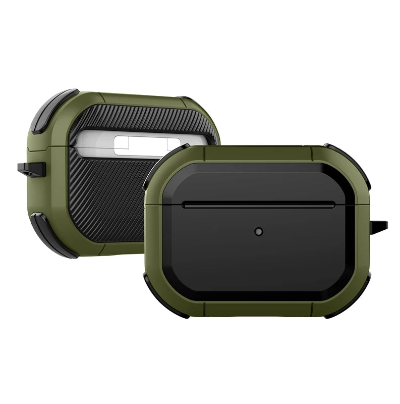 Armor Protective Case For AirPods Pro 2nd Generation AirPods 4 3rd 3 2 1st Gen Cover Accessories Shockproof Coque Capa Funda
