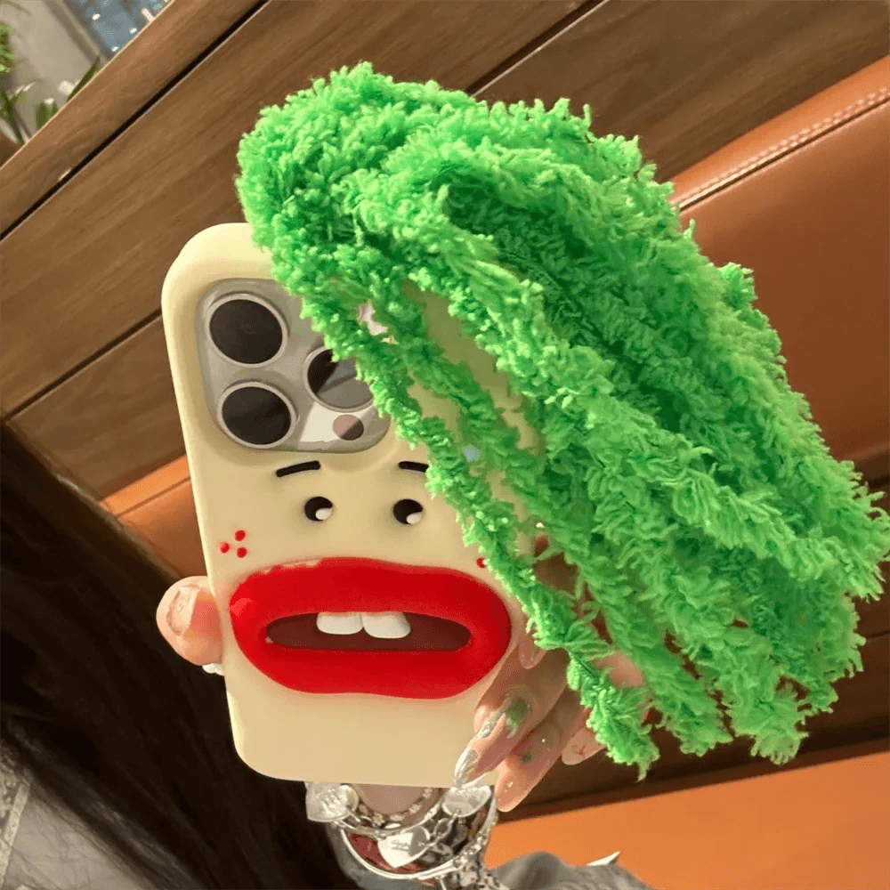Funny Cartoon Vegetable Cabbage Phone Case For iPhone - IDefend