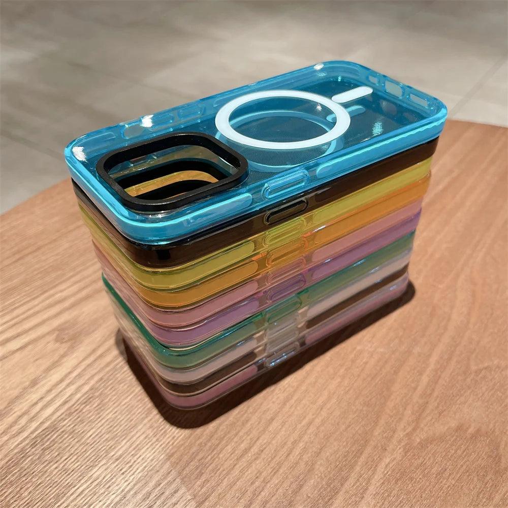 Transparent Bumper Case For iPhone - IDefend