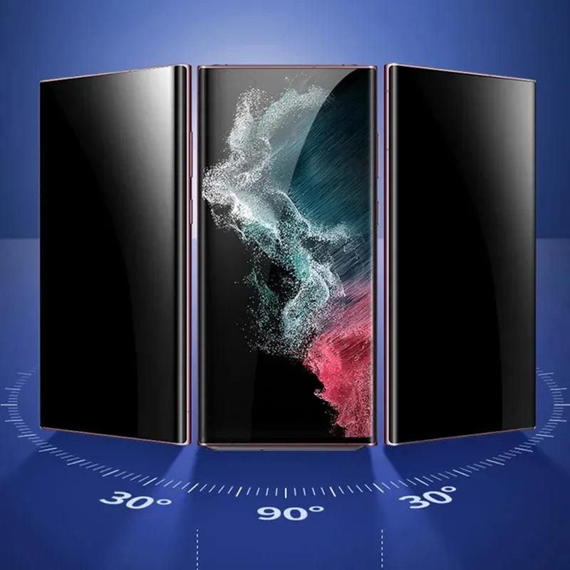 Privacy Screen Protector 3Pcs for Samsung Galaxy - IDefend