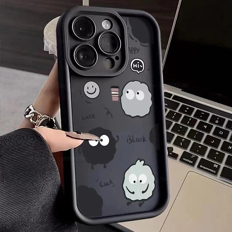 Cartoon Big Eye Eggette Case For iPhone 0.1 - IDefend