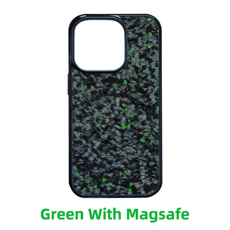 Magsafe Forged Carbon Fiber TPU Phone Case for iPhone 16 series - IDefend