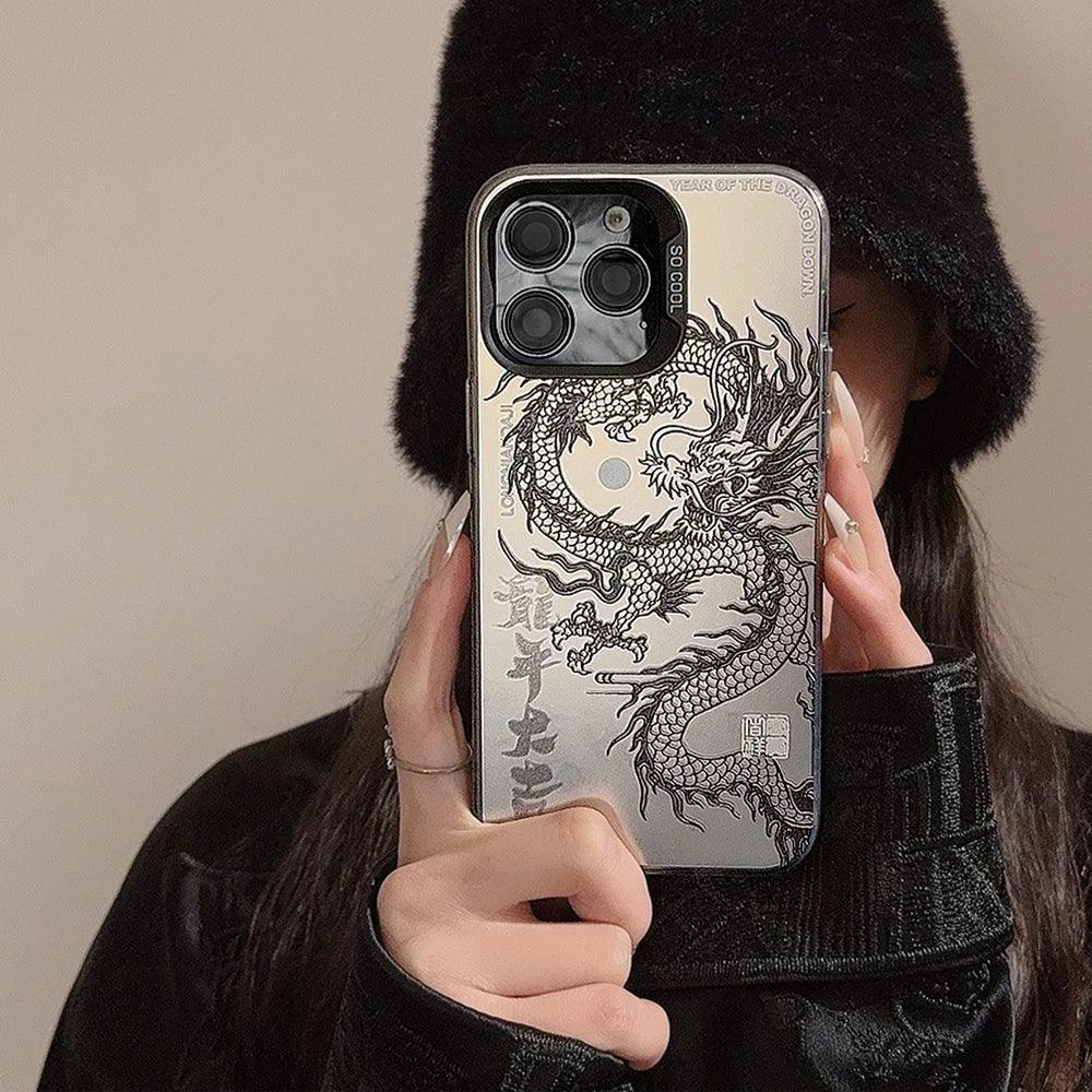 Oriental Style Happy Chinese New Year 2024 Dragon For iPhone - IDefend