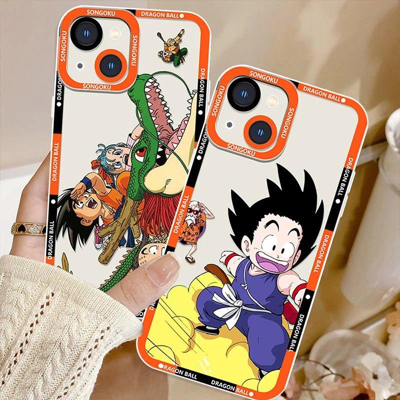 Anime Dragon Ball Goku/Bulma iPhone Case - IDefend