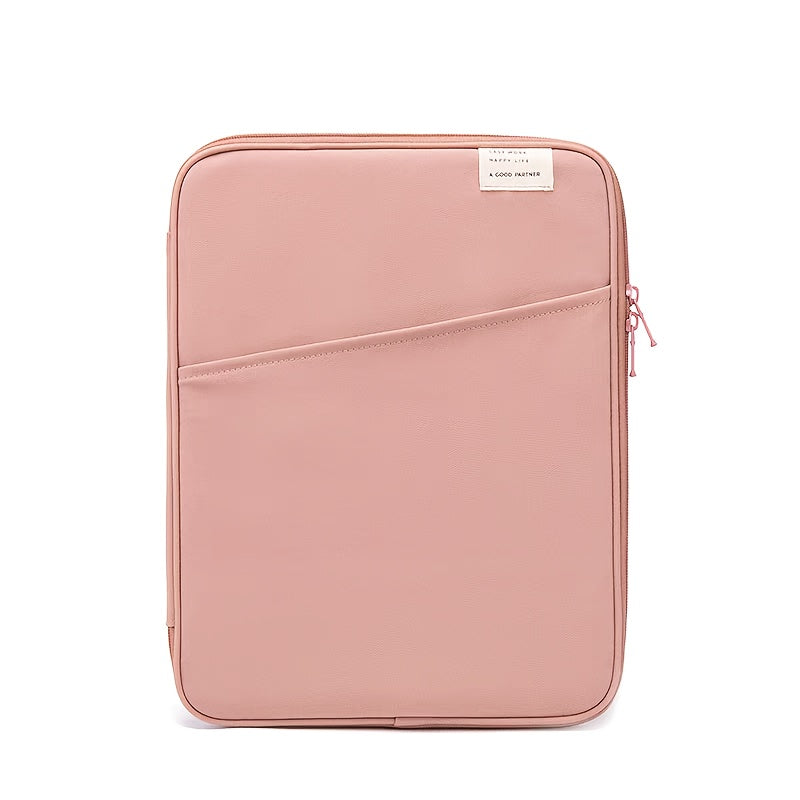 Korean-Style INS Simple Tablet Sleeve for iPad 10.2-11 Inch, MacBook Air 13.3, Lightweight Shockproof 12.9/13 Inch, New M3 13.6 Inch, for HP, for, Notebook Storage Bag, Multifunctional Digital Bag, A4 File Bag, Polypropylene