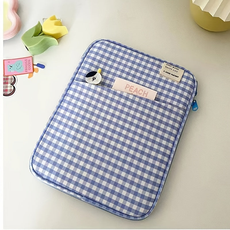 Korean-Style INS Simple Tablet Sleeve for iPad 10.2-11 Inch, MacBook Air 13.3, Lightweight Shockproof 12.9/13 Inch, New M3 13.6 Inch, for HP, for, Notebook Storage Bag, Multifunctional Digital Bag, A4 File Bag, Polypropylene