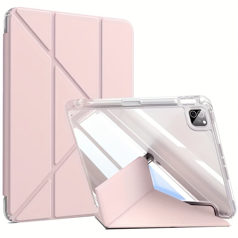 Cover for iPad 10.9/10.2/ Air 5th Gen/Pro11/10th/9.7, Apple iPad Air 2/ Air, iPad (7th Gen), iPad (8th Gen), iPad Air 4/5, iPad Pro 11 2022 - for iPad 10.9/10.2/ Air 5th Gen/Pro11/10th/9.7 - Acrylic, Foldable, Lightweight, St
