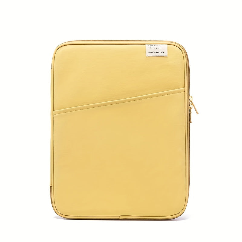 Korean-Style INS Simple Tablet Sleeve for iPad 10.2-11 Inch, MacBook Air 13.3, Lightweight Shockproof 12.9/13 Inch, New M3 13.6 Inch, for HP, for, Notebook Storage Bag, Multifunctional Digital Bag, A4 File Bag, Polypropylene