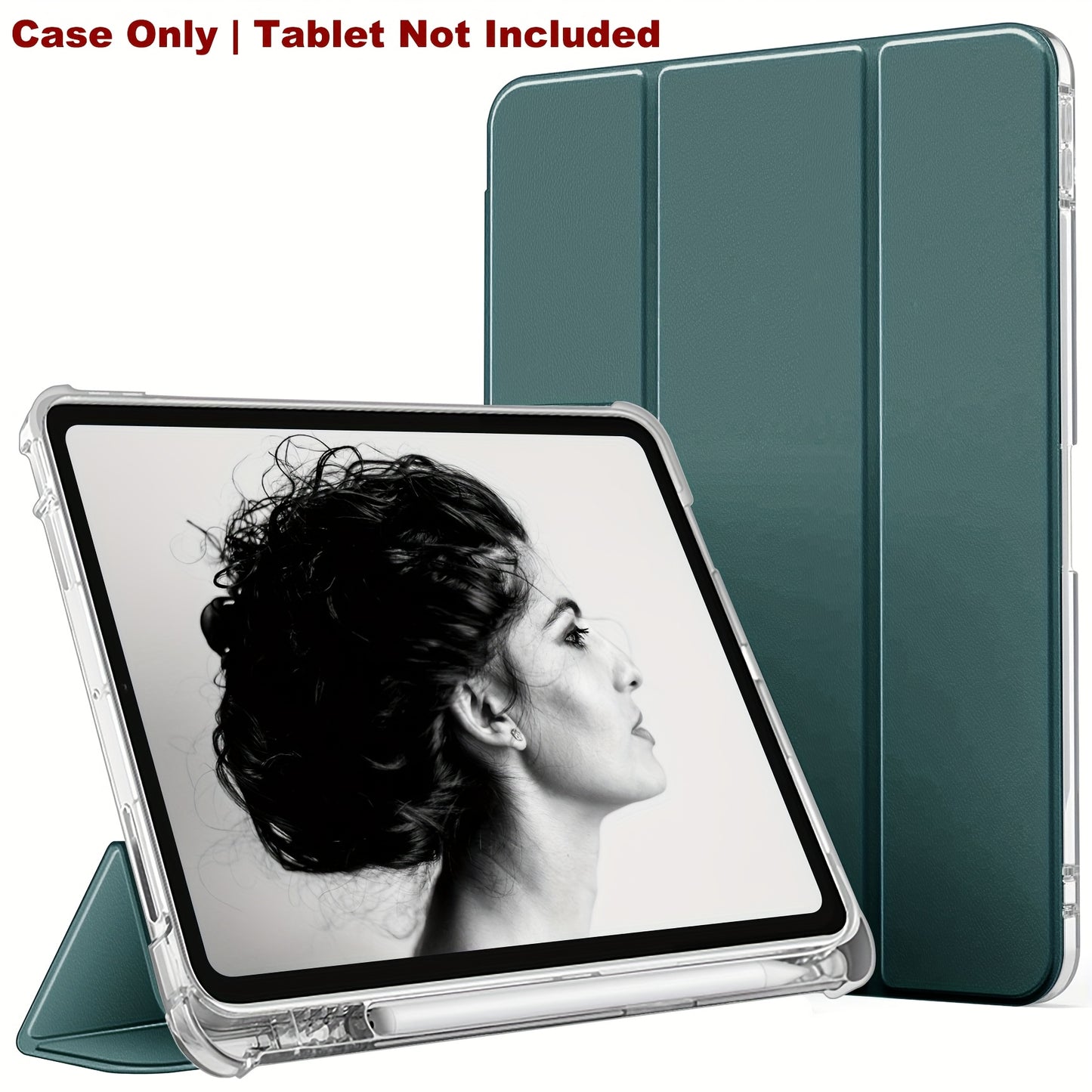 Transparent Acrylic Protective Case for iPad Pro 11-inch, iPad 9th Generation 10.2-inch, Air 4 Air 5 10.9-inch Mini654 Pro 9.7-inch, iPad 2017 2018 10th Generation, 8th Generation, 7th Generation, 6th Generation, 5th Generati