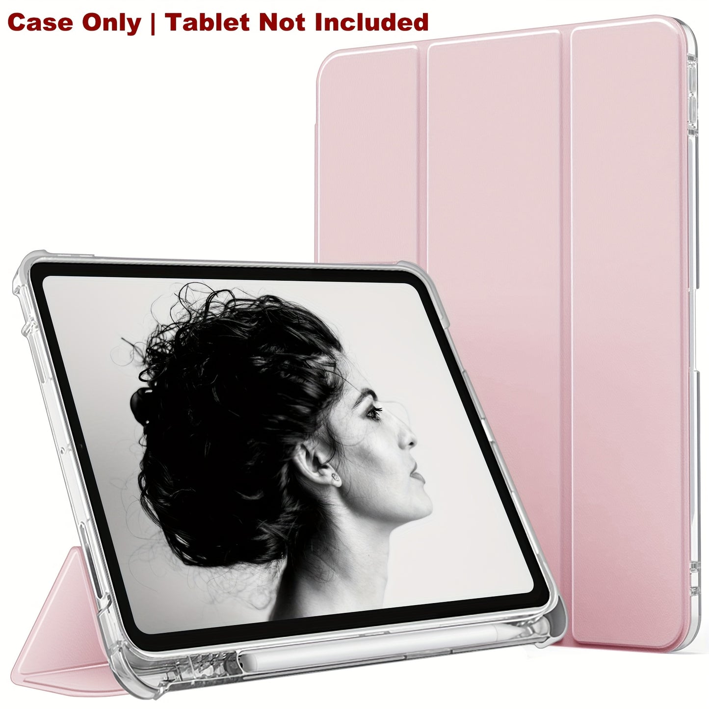 Transparent Acrylic Protective Case for iPad Pro 11-inch, iPad 9th Generation 10.2-inch, Air 4 Air 5 10.9-inch Mini654 Pro 9.7-inch, iPad 2017 2018 10th Generation, 8th Generation, 7th Generation, 6th Generation, 5th Generati