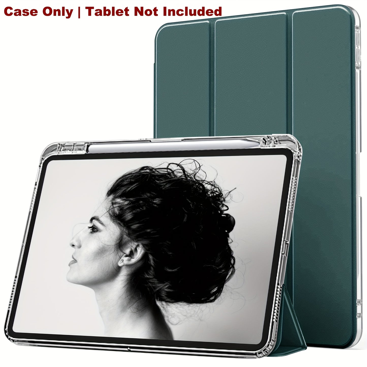 Transparent Acrylic Protective Case for iPad Pro 11-inch, iPad 9th Generation 10.2-inch, Air 4 Air 5 10.9-inch Mini654 Pro 9.7-inch, iPad 2017 2018 10th Generation, 8th Generation, 7th Generation, 6th Generation, 5th Generati