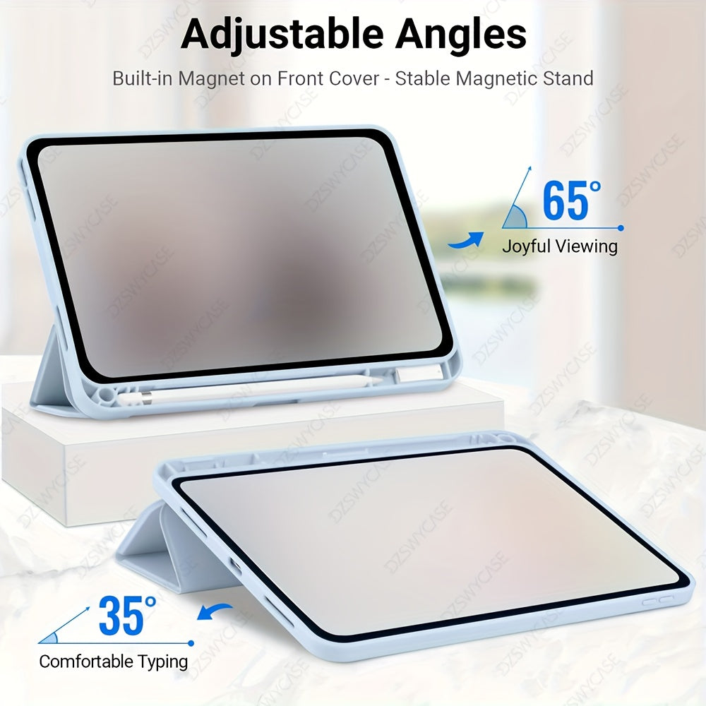Case for iPad (A16) 27.94 cm 2025 with Pencil Holder, for iPad 10th Generation 27.69 cm 2022 Protective Cover with Soft Smooth Back, Tablet Protection, Sleek Design, Snug Fit, Smart Cover, Students And Professionals, Tablet C
