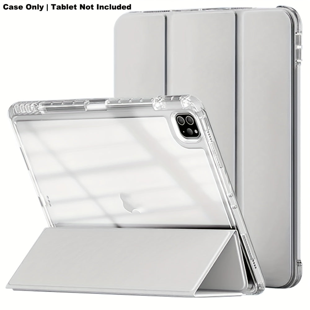 Transparent Acrylic Protective Case for iPad Pro 11-inch, iPad 9th Generation 10.2-inch, Air 4 Air 5 10.9-inch Mini654 Pro 9.7-inch, iPad 2017 2018 10th Generation, 8th Generation, 7th Generation, 6th Generation, 5th Generati