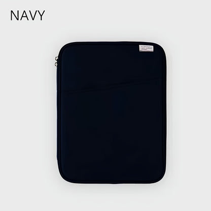 Korean-Style INS Simple Tablet Sleeve for iPad 10.2-11 Inch, MacBook Air 13.3, Lightweight Shockproof 12.9/13 Inch, New M3 13.6 Inch, for HP, for, Notebook Storage Bag, Multifunctional Digital Bag, A4 File Bag, Polypropylene