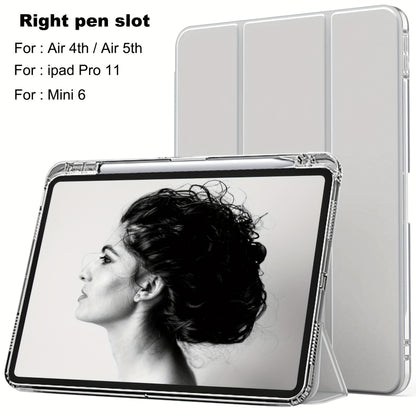 Transparent Acrylic Protective Case for iPad Pro 11-inch, iPad 9th Generation 10.2-inch, Air 4 Air 5 10.9-inch Mini654 Pro 9.7-inch, iPad 2017 2018 10th Generation, 8th Generation, 7th Generation, 6th Generation, 5th Generati