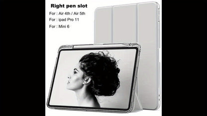 Transparent Acrylic Protective Case for iPad Pro 11-inch, iPad 9th Generation 10.2-inch, Air 4 Air 5 10.9-inch Mini654 Pro 9.7-inch, iPad 2017 2018 10th Generation, 8th Generation, 7th Generation, 6th Generation, 5th Generati