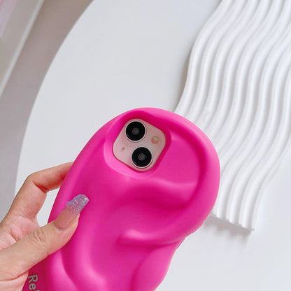 3D Funny Ear Shaped Soft Silicone Phone Case for iPhone - IDefend