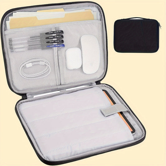 Tablet Sleeve Case / iPad Carrying Case Compatible with iPad, Kindle, Galaxy And Android Tablets, with Handle And Front Pocket
