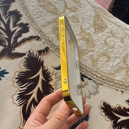 Golden Mirror Anti-Drop Phone Case with Makeup Design for iPhone 16 15 14 13 Pro Max 12 XS 11 8 Plus, XR, SE3, SE2 and Mini 7