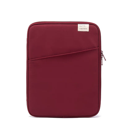 Korean-Style INS Simple Tablet Sleeve for iPad 10.2-11 Inch, MacBook Air 13.3, Lightweight Shockproof 12.9/13 Inch, New M3 13.6 Inch, for HP, for, Notebook Storage Bag, Multifunctional Digital Bag, A4 File Bag, Polypropylene