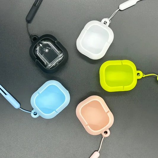 Thin Air31 Earphone Protective Case TWS Digital Display Bluetooth Earphone Silicone Earphone Case Dirt-resistant Soft Case airpods