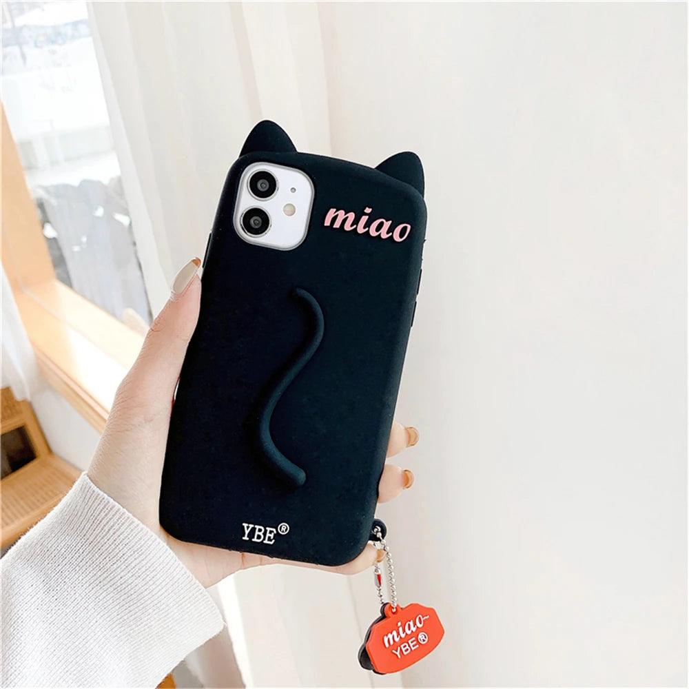 Cute Pink love heart kid girl gift Phone Case For iphone - IDefend