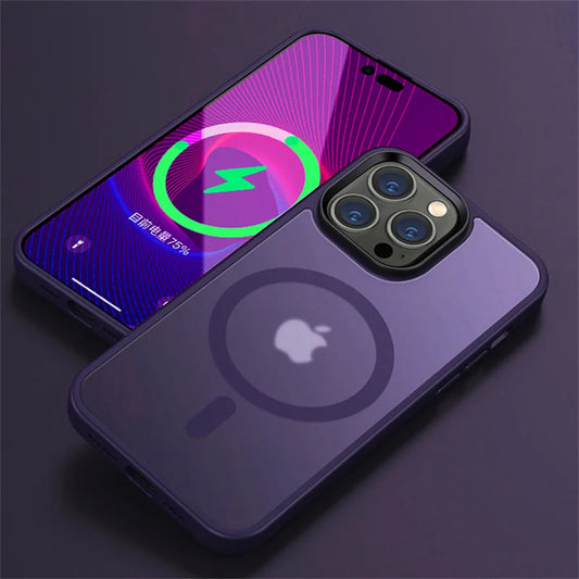 Luxury Mag safe Magnetic Wireless Charging Case 0.2 - IDefend