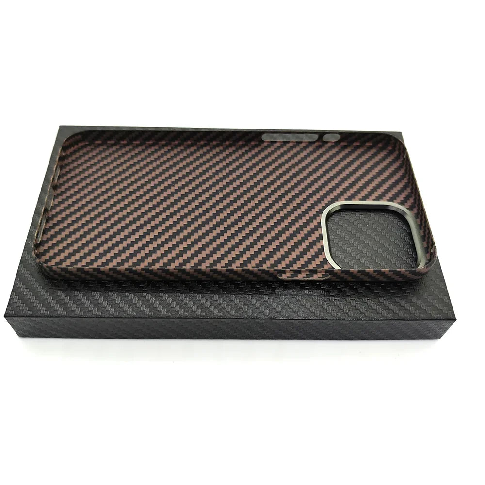 Carbon fiber case for iPhone