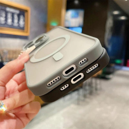 Luxury For Magsafe Magnetic Wireless Charging Case For iPhone 0.1 - IDefend