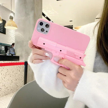 Creative Toy Pistol Mobile Phone Case Suitable for iPhone - IDefend